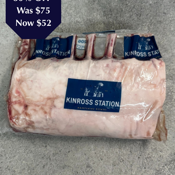 Kinross Station Lamb Rack, Frenched (1kg)