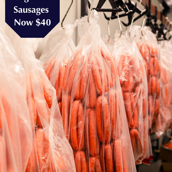 Premium Beef Sausages - Thin