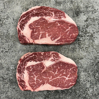 Bell Valley Scotch Fillet Steaks MB3+ (300g each)